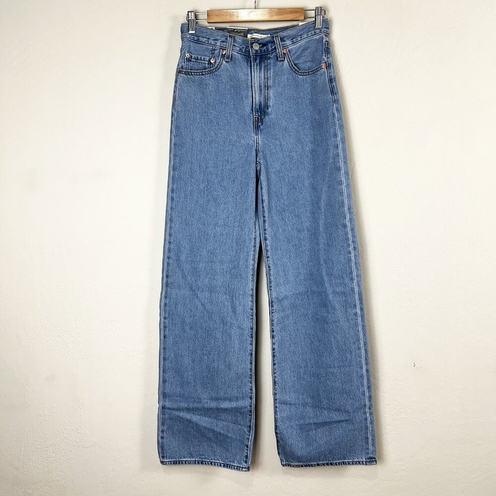 Levi's Blue Wide Leg Jeans